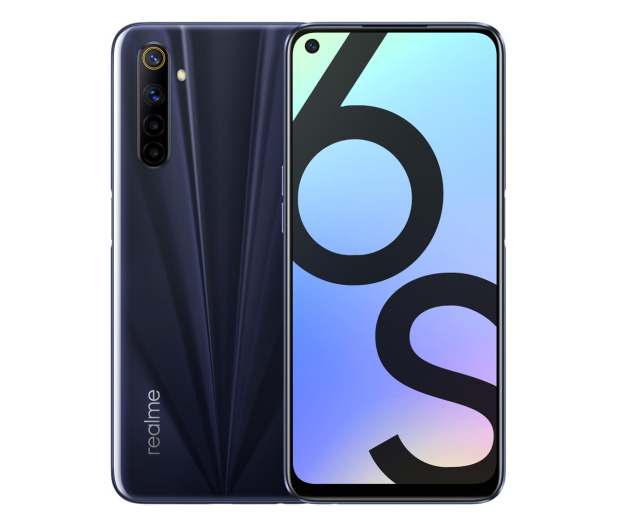 realme 6s 4+64GB Eclipse Black 90Hz - 574211 - zdjęcie